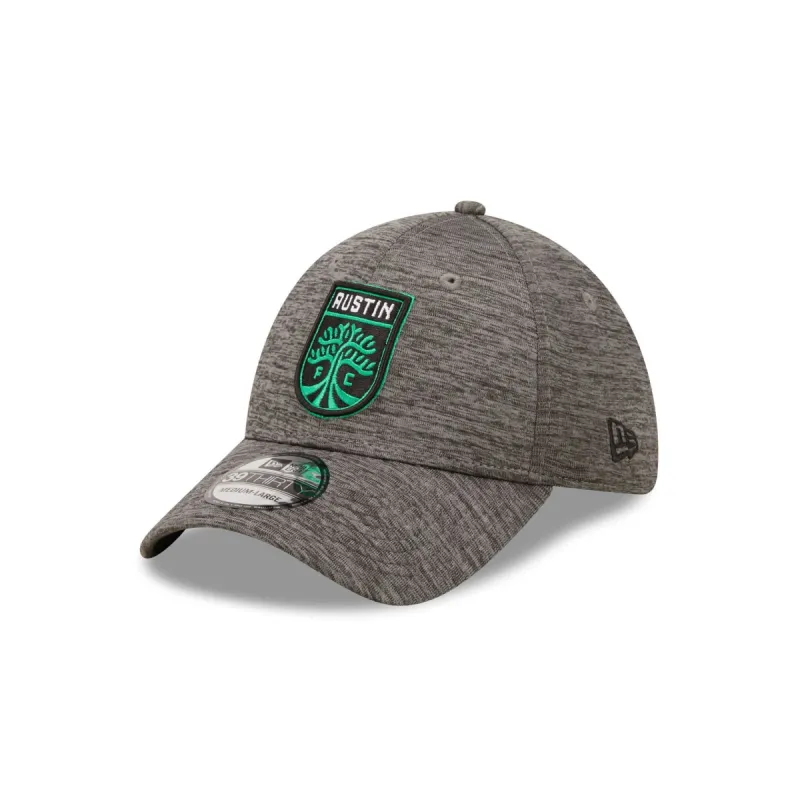 Austin FC Gray 39THIRTY Stretch Fit Hat sold by New Era