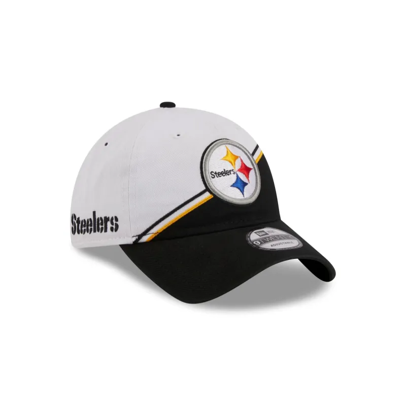 Pittsburgh Steelers 2023 Sideline 9TWENTY Adjustable Hat sold by New Era