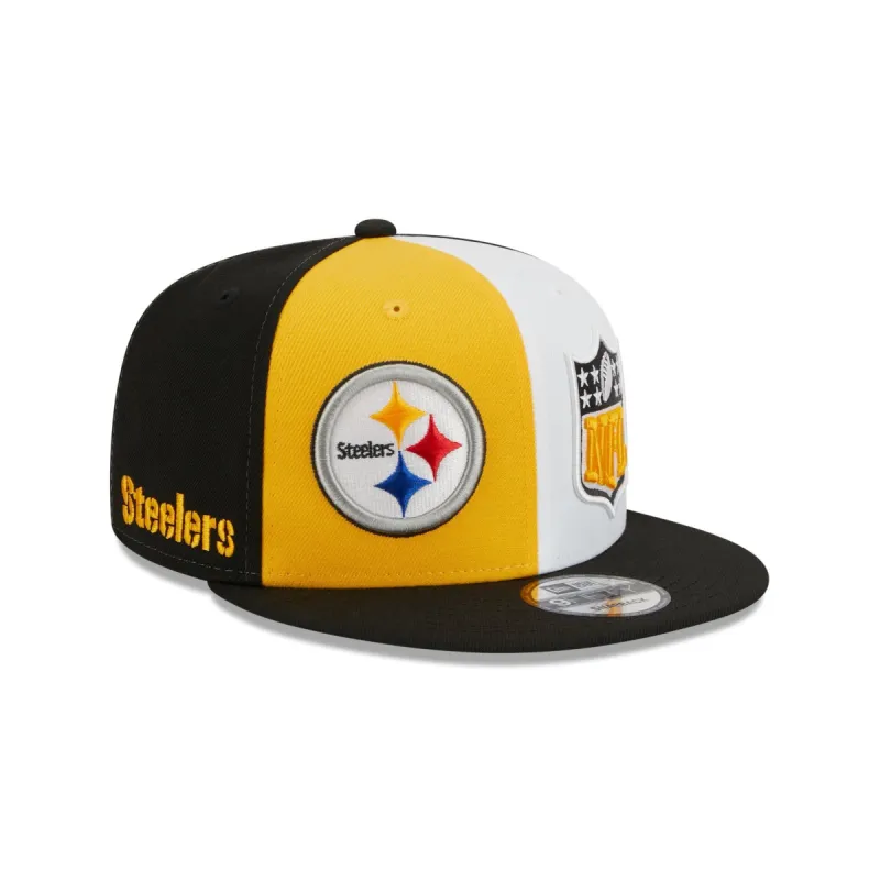 Pittsburgh Steelers 2023 Sideline 9FIFTY Snapback Hat sold by New Era