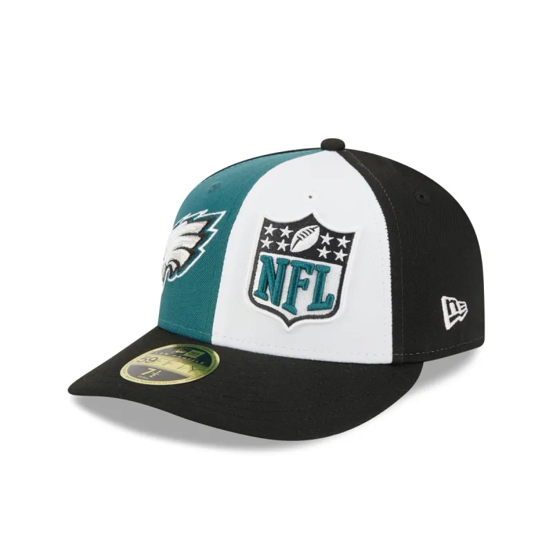 Philadelphia Eagles 2023 Sideline Low Profile 59FIFTY Fitted Hat sold by New Era