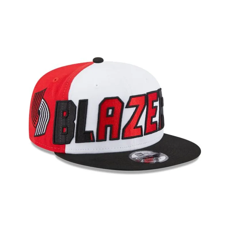 Portland Trail Blazers NBA Authentics: 2023 Back Half Edition 9FIFTY Snapback Hat sold by New Era