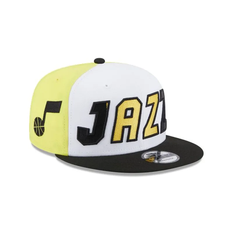 Utah Jazz NBA Authentics: 2023 Back Half Edition 9FIFTY Snapback Hat sold by New Era