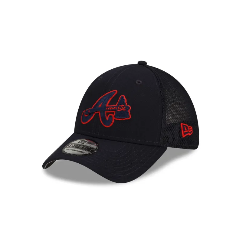 Atlanta Braves 2023 Batting Practice 39THIRTY Stretch Fit Hat sold by New Era