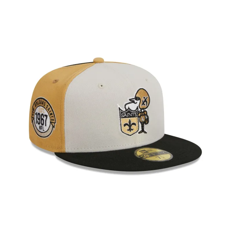 New Orleans Saints 2023 Sideline Historic 59FIFTY Fitted Hat sold by New Era