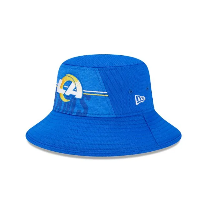 Los Angeles Rams 2023 Training Stretch Bucket Hat sold by New Era
