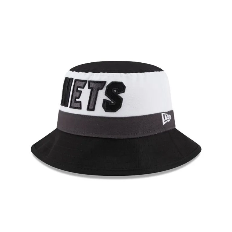 Brooklyn Nets NBA Authentics: 2023 Back Half Edition Bucket Hat sold by New Era