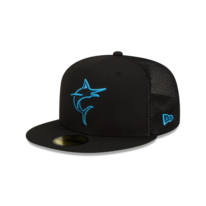 Miami Marlins 2023 Batting Practice 59FIFTY Fitted Hat sold by New Era