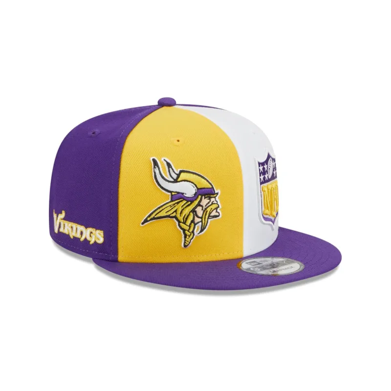 Minnesota Vikings 2023 Sideline 9FIFTY Snapback Hat sold by New Era