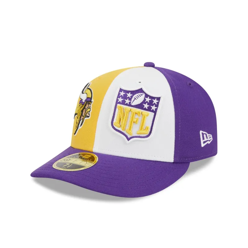Minnesota Vikings 2023 Sideline Low Profile 59FIFTY Fitted Hat sold by New Era