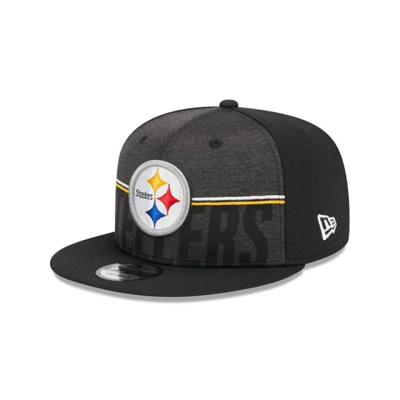 Pittsburgh Steelers 2023 Training 9FIFTY Snapback Hat sold by New Era
