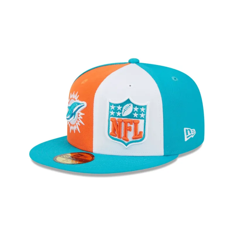 Miami Dolphins 2023 Sideline 59FIFTY Fitted Hat sold by New Era