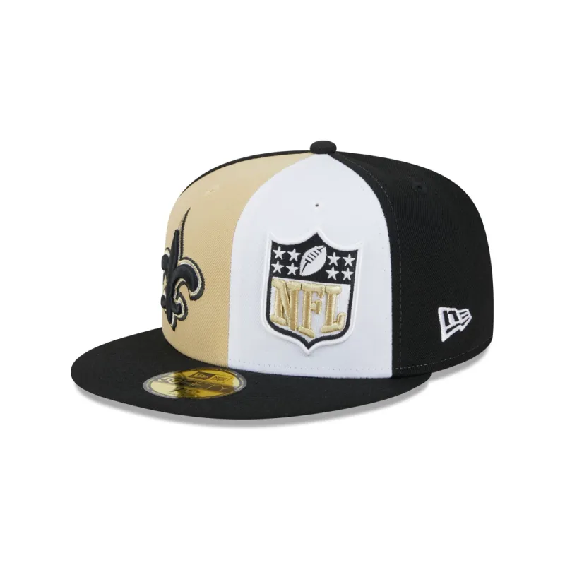 New Orleans Saints 2023 Sideline 59FIFTY Fitted Hat sold by New Era