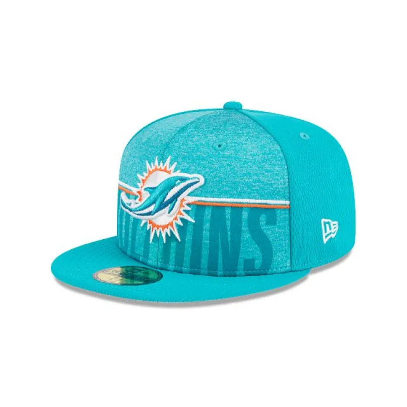 Miami Dolphins 2023 Training 59FIFTY Fitted Hat sold by New Era