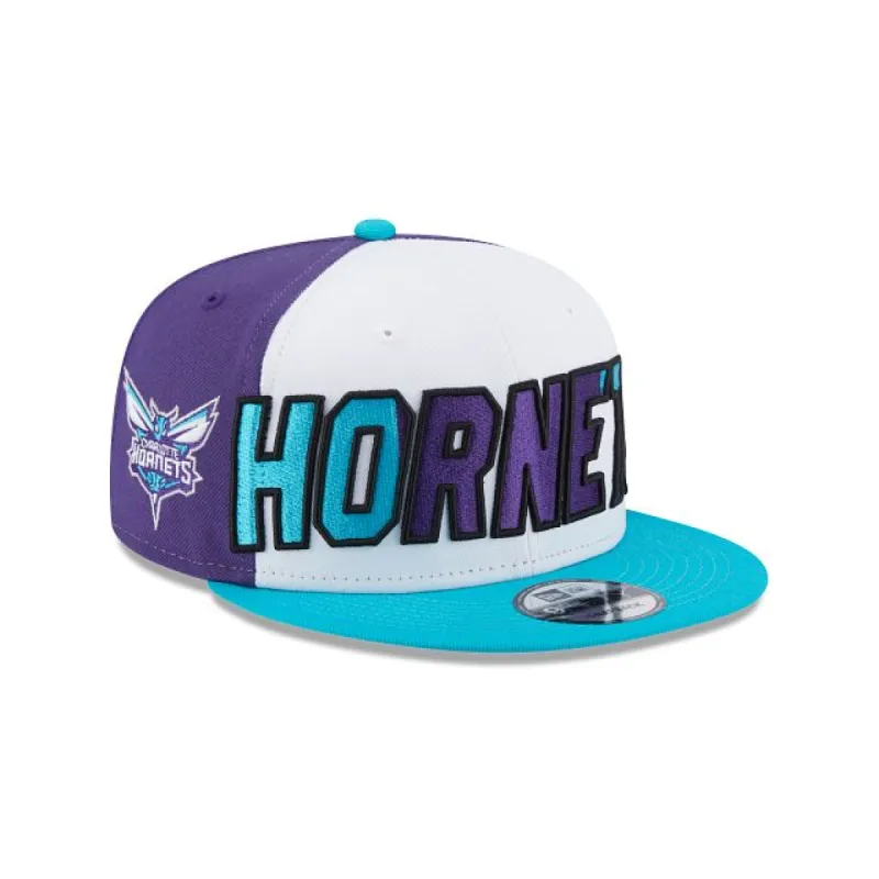 Charlotte Hornets NBA Authentics: 2023 Back Half Edition 9FIFTY Snapback Hat sold by New Era