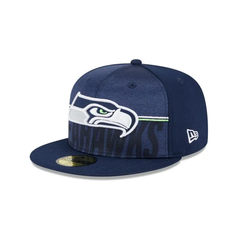 Seattle Seahawks 2023 Training 59FIFTY Fitted Hat sold by New Era