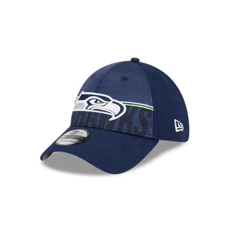 Seattle Seahawks 2023 Training 39THIRTY Stretch Fit Hat sold by New Era