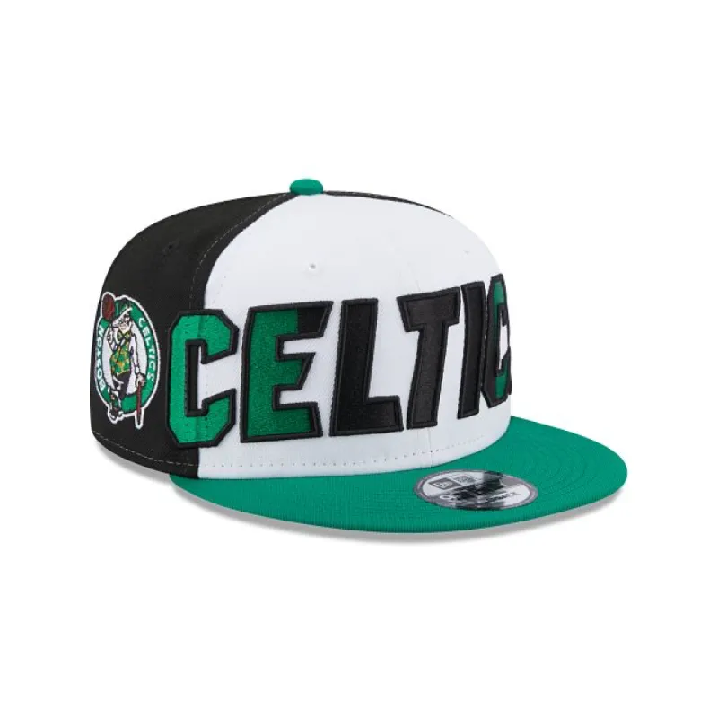 Boston Celtics NBA Authentics: 2023 Back Half Edition 9FIFTY Snapback Hat sold by New Era