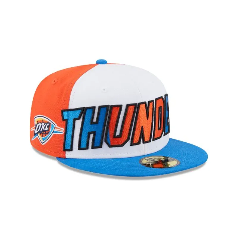 Oklahoma City Thunder NBA Authentics: 2023 Back Half Edition 59FIFTY Fitted Hat sold by New Era