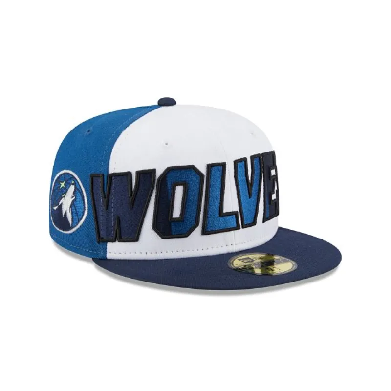 Minnesota Timberwolves NBA Authentics: 2023 Back Half Edition 59FIFTY Fitted Hat sold by New Era