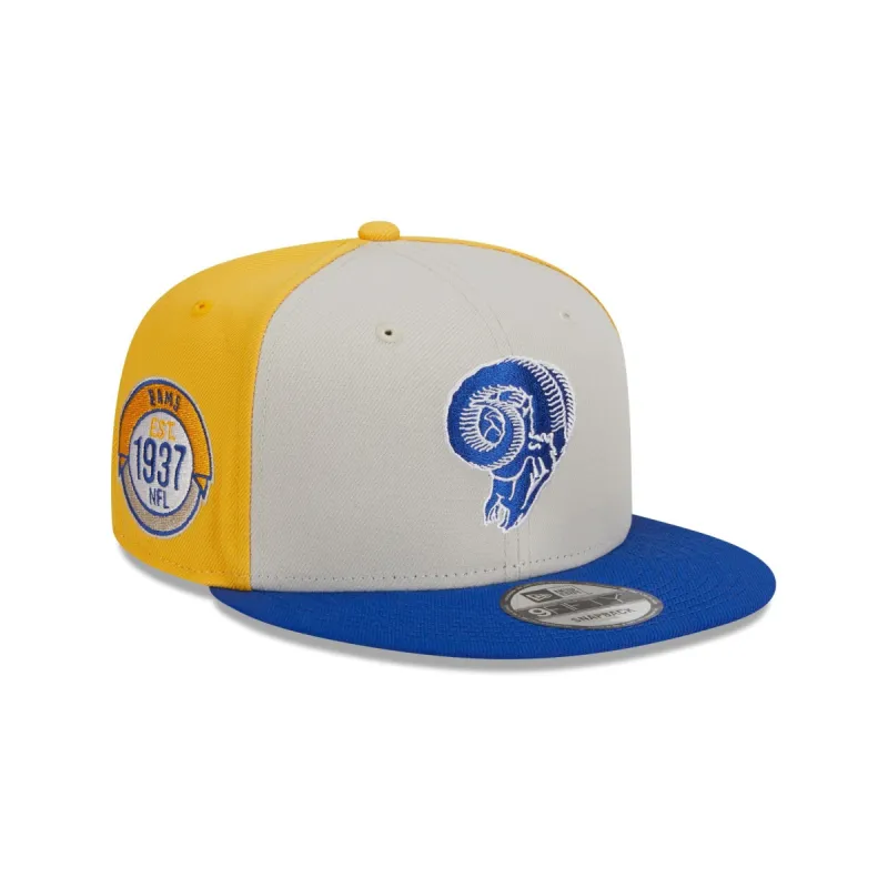 Los Angeles Rams 2023 Sideline Historic 9FIFTY Snapback Hat sold by New Era