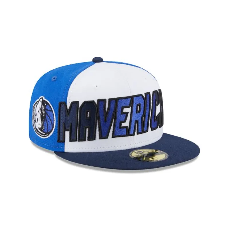Dallas Mavericks NBA Authentics: 2023 Back Half Edition 59FIFTY Fitted Hat sold by New Era