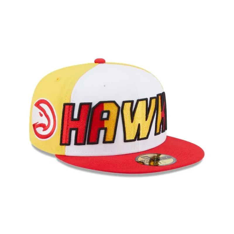 Atlanta Hawks NBA Authentics: 2023 Back Half Edition 59FIFTY Fitted Hat sold by New Era