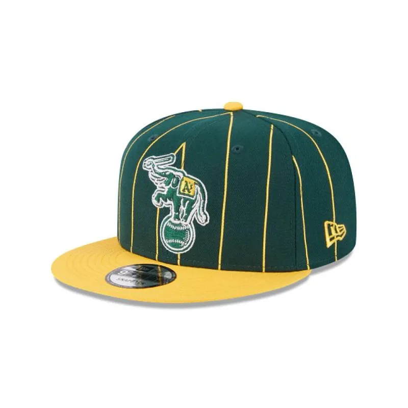Oakland Athletics Throwback 9FIFTY Snapback Hat sold by New Era