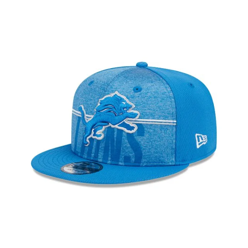 Detroit Lions 2023 Training 9FIFTY Snapback Hat sold by New Era