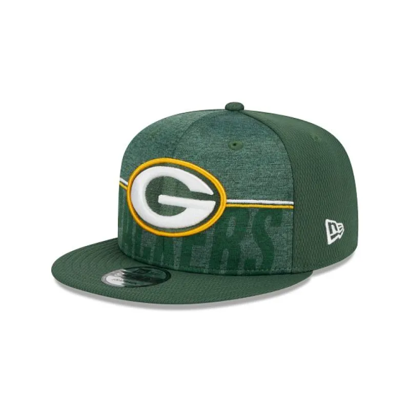 Green Bay Packers 2023 Training 9FIFTY Snapback Hat sold by New Era