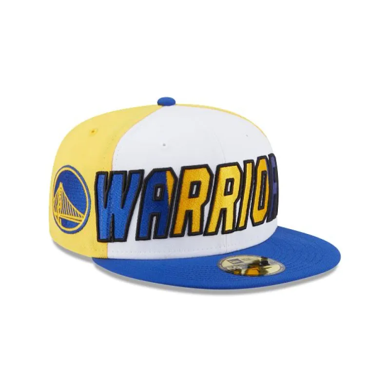 Golden State Warriors NBA Authentics: 2023 Back Half Edition 59FIFTY Fitted Hat sold by New Era