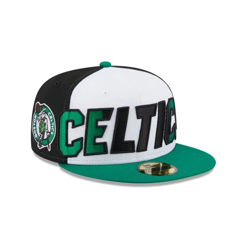 Boston Celtics NBA Authentics: 2023 Back Half Edition 59FIFTY Fitted Hat sold by New Era