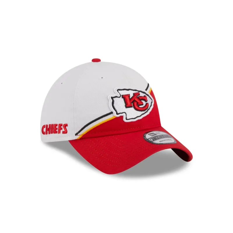 Kansas City Chiefs 2023 Sideline 9TWENTY Adjustable Hat sold by New Era