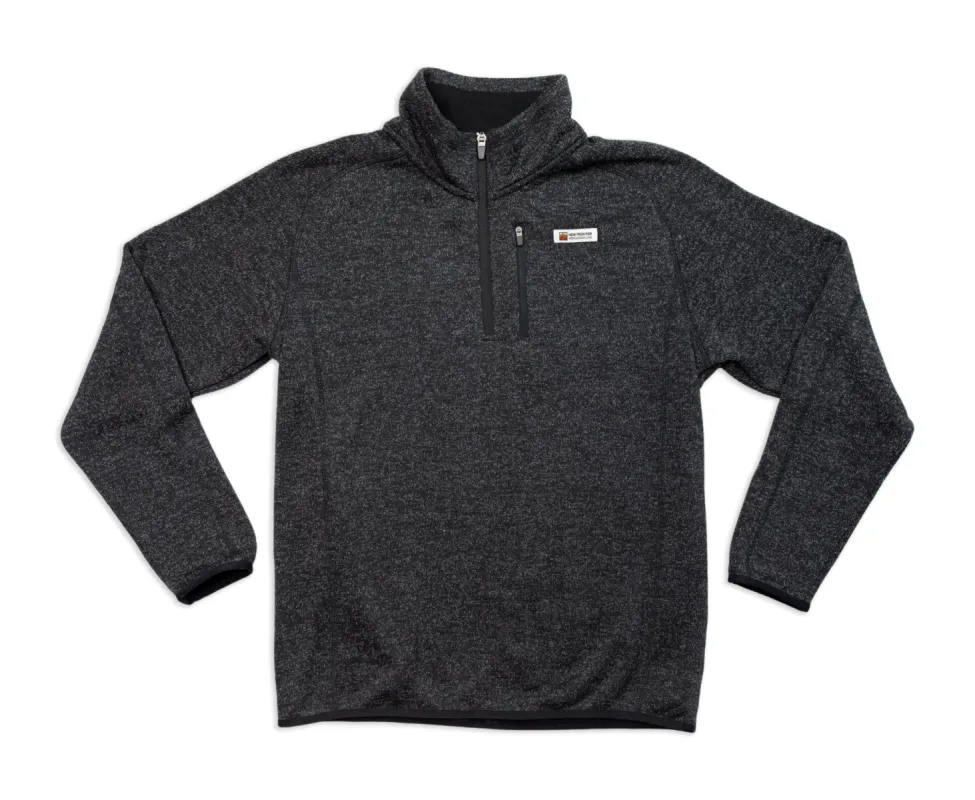 Men's Premium Pullover - 1/4 Zip (Pepper) sold by New Frontier