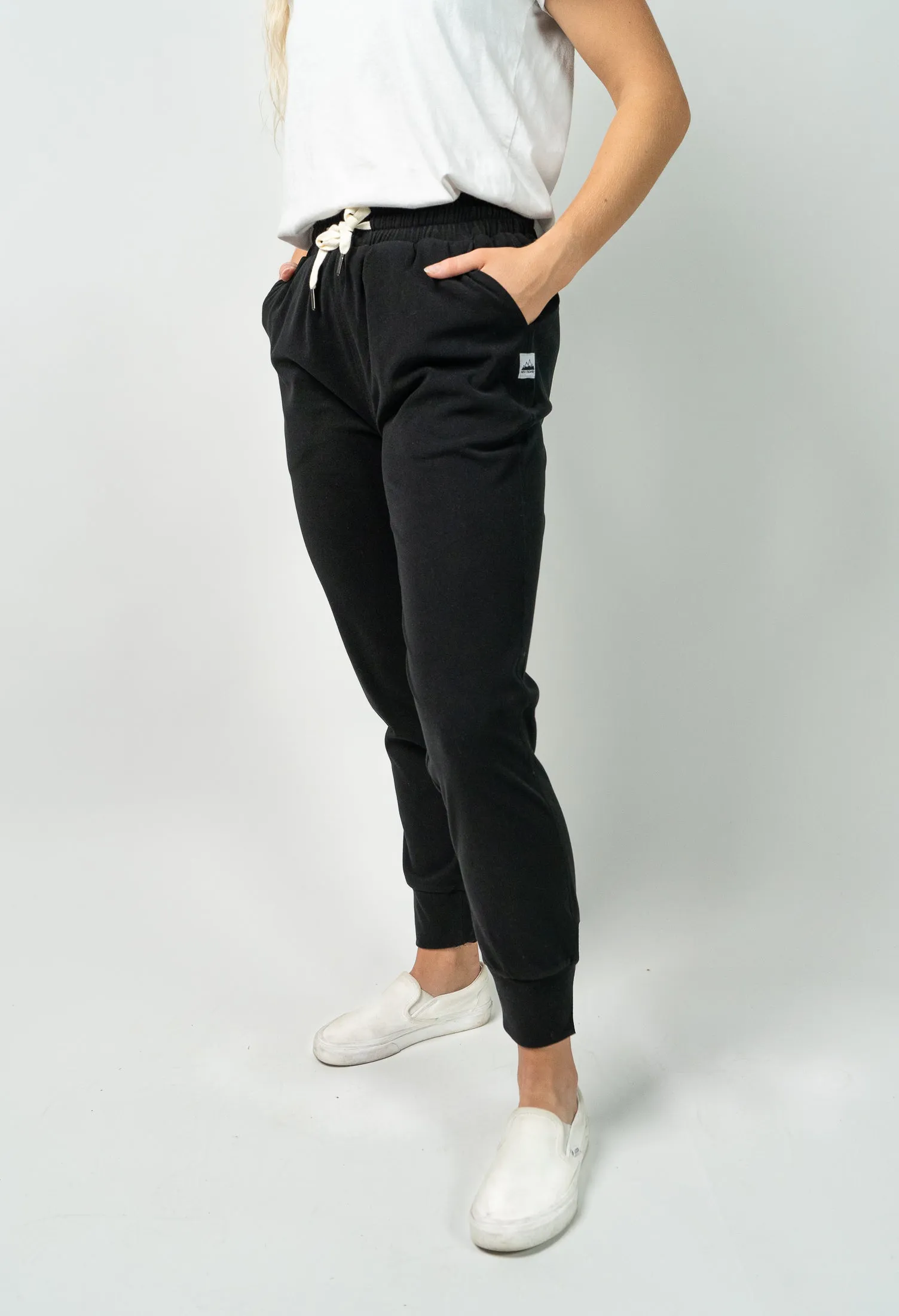 Women's Leisure Jogger (Black) sold by New Frontier product image thumbnail 5