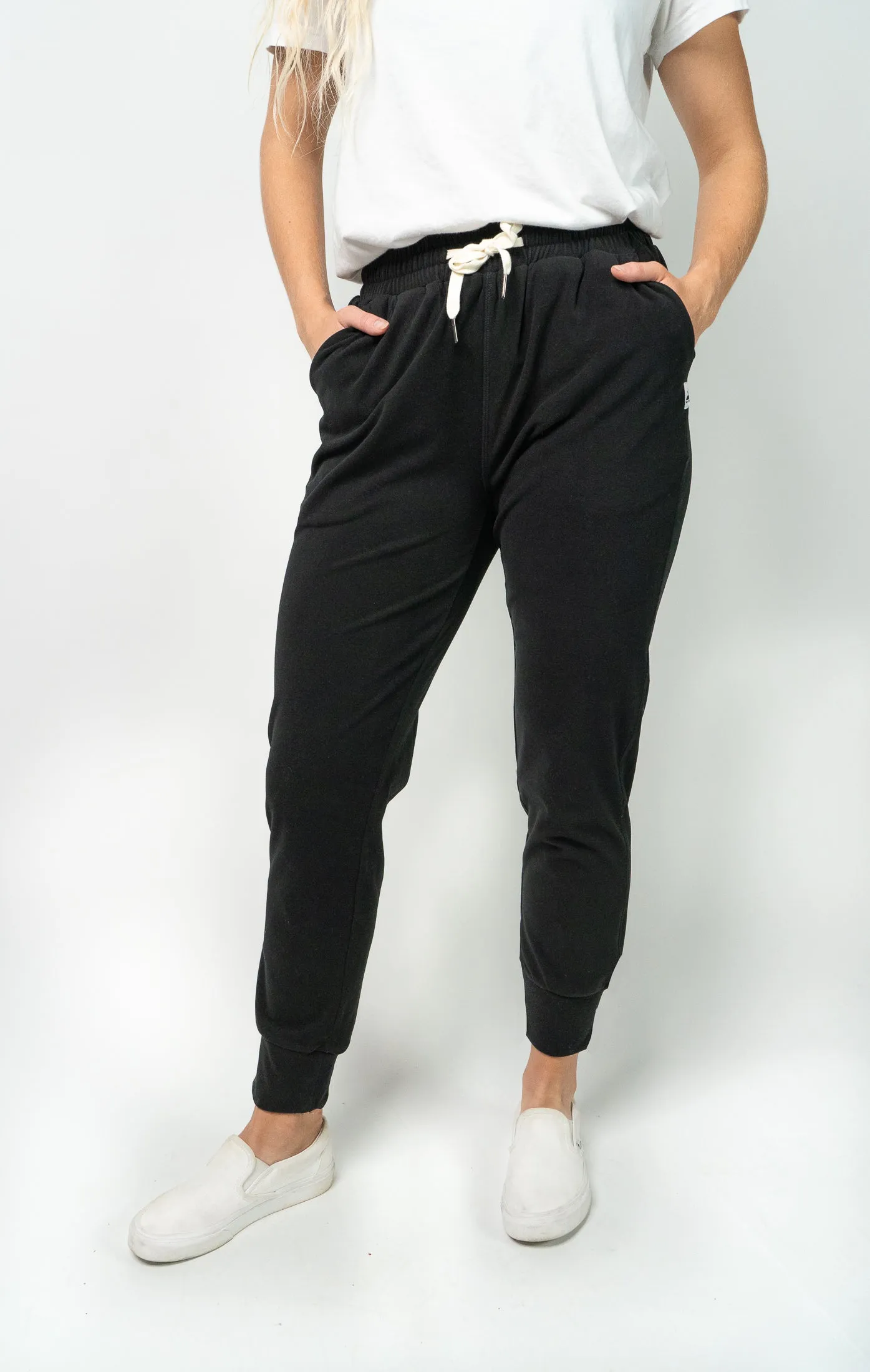 Women's Leisure Jogger (Black) sold by New Frontier