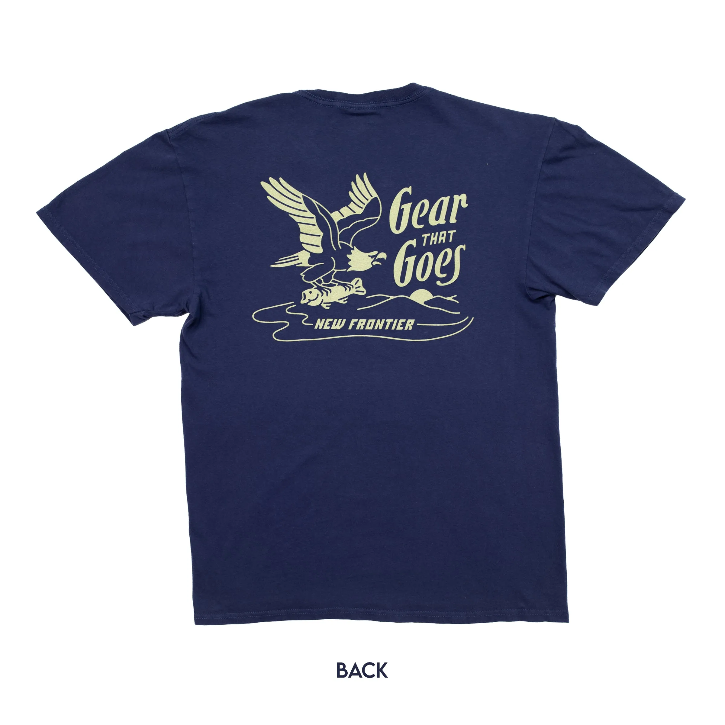 Eagle Fishing Tee sold by New Frontier product image thumbnail 2