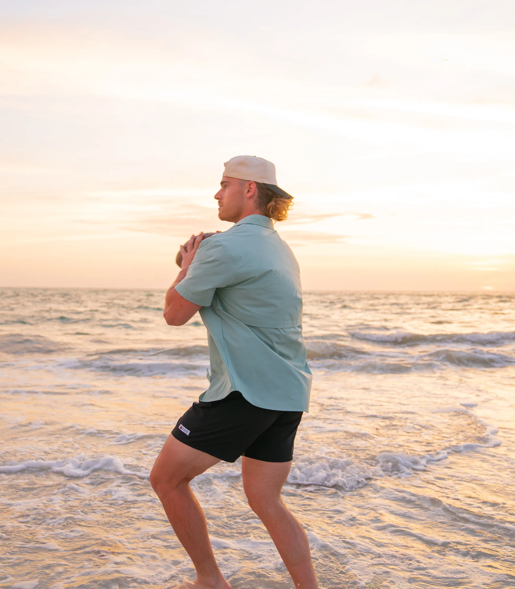 Men’s Journey Tech 5" Short (Black) sold by New Frontier product image thumbnail 2