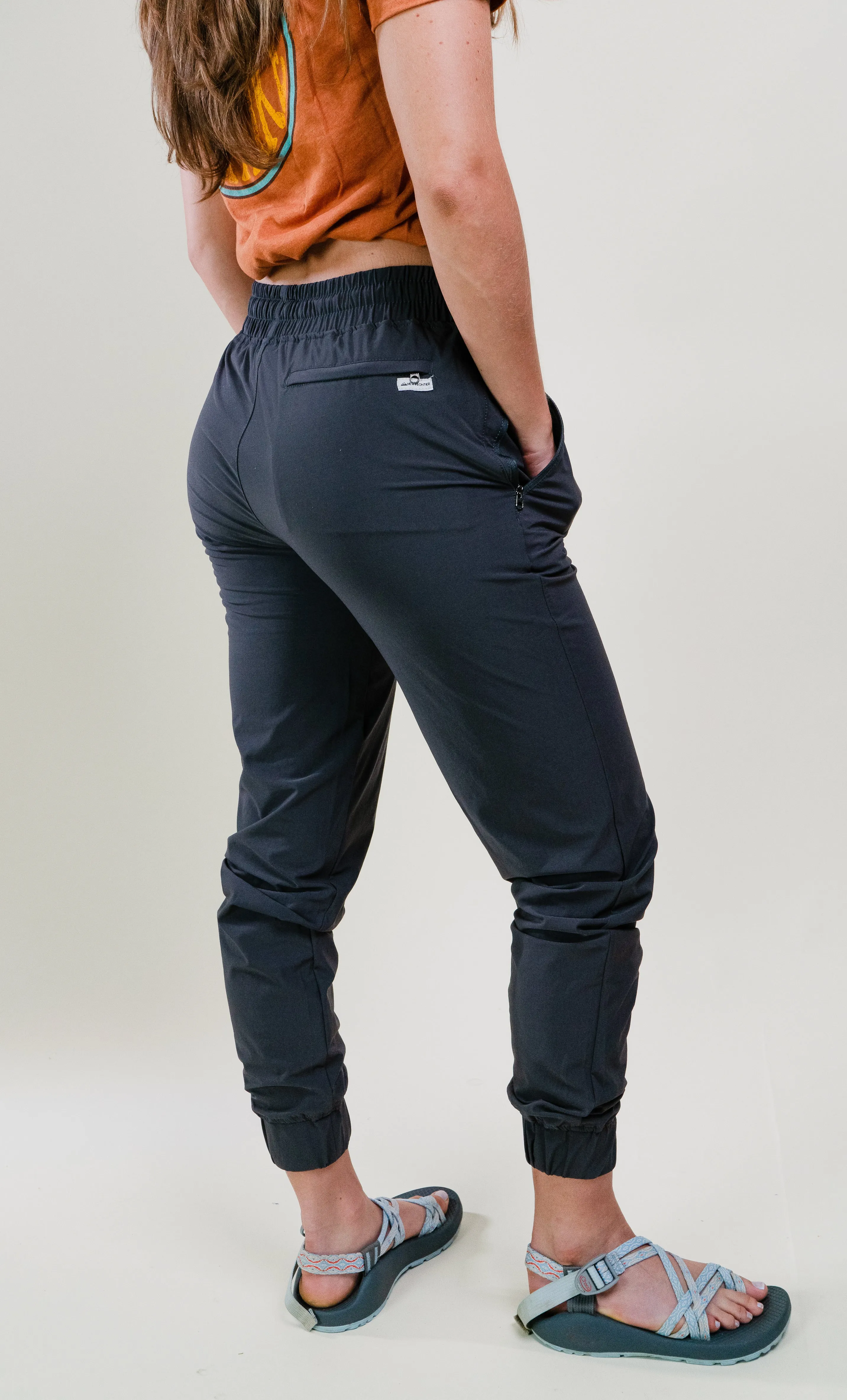 Women's Stretch Tech Jogger (Charcoal) sold by New Frontier product image thumbnail 5