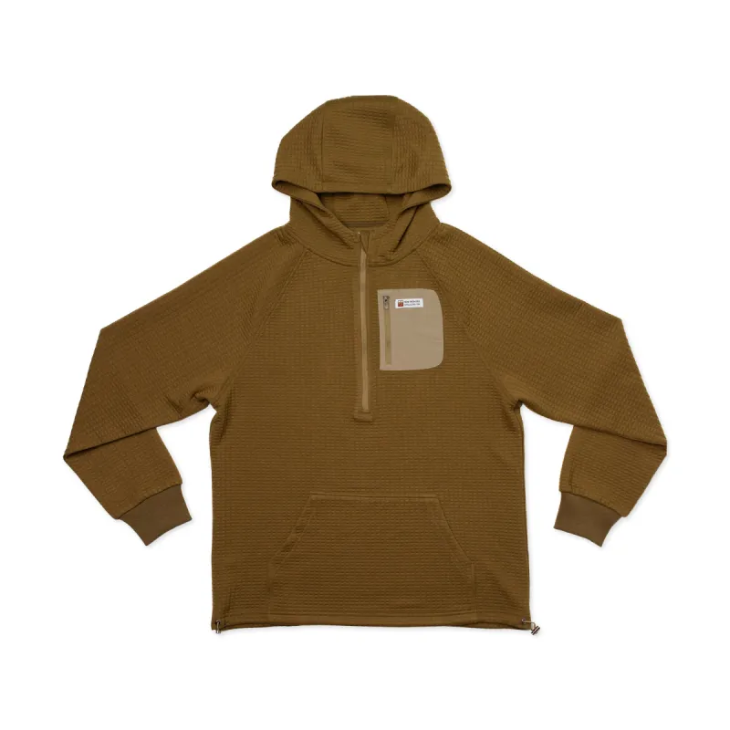 Men's Waffle Tech Hoodie (Yellowstone) sold by New Frontier