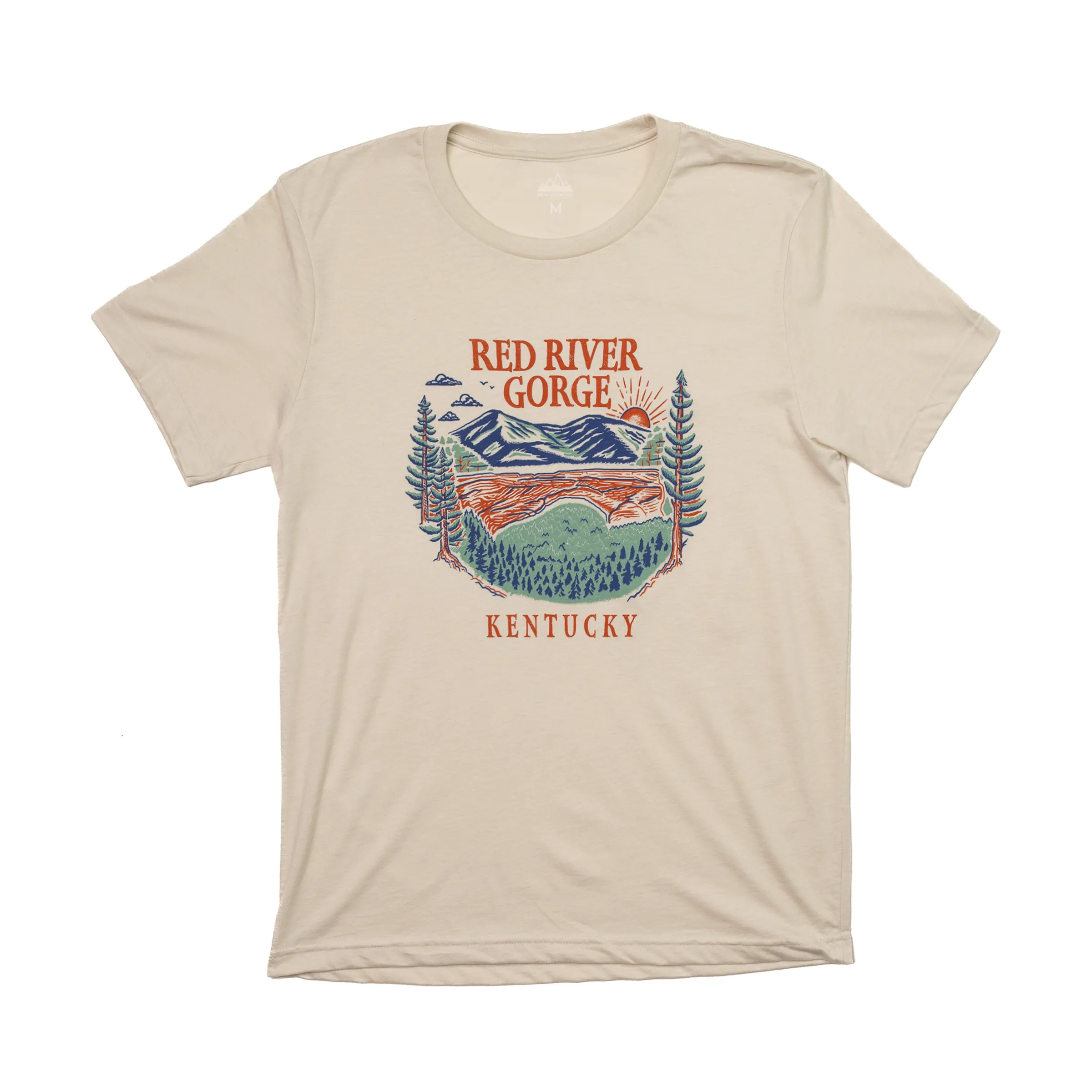 Red River Gorge T-Shirt (Natural) sold by New Frontier