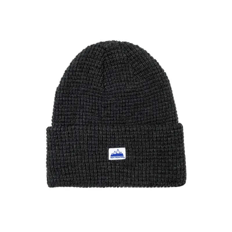 Waffle Beanie (Charcoal) sold by New Frontier