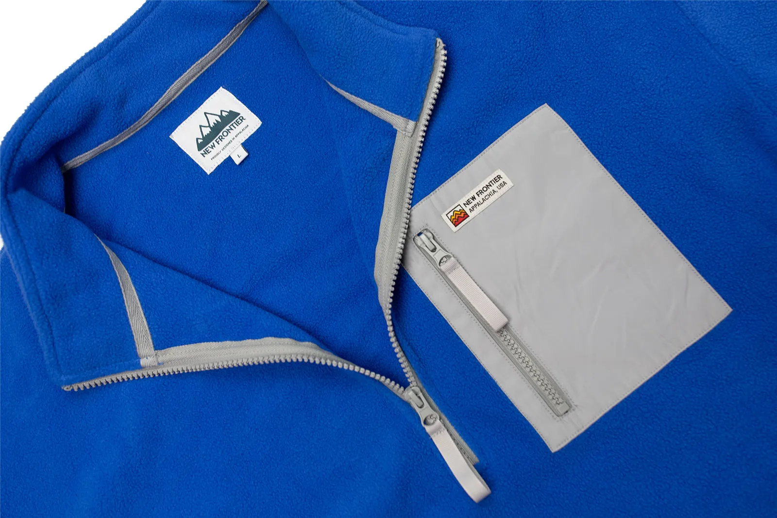 Frontier Fleece Pullover - 1/4 Zip (KY Blue) sold by New Frontier product image thumbnail 4