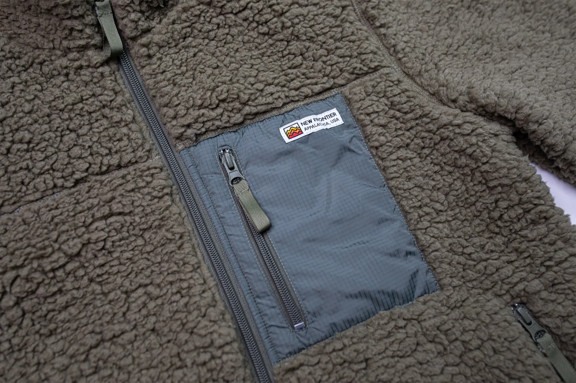 Women's Pillow Fleece Jacket (Spruce) sold by New Frontier product image thumbnail 5