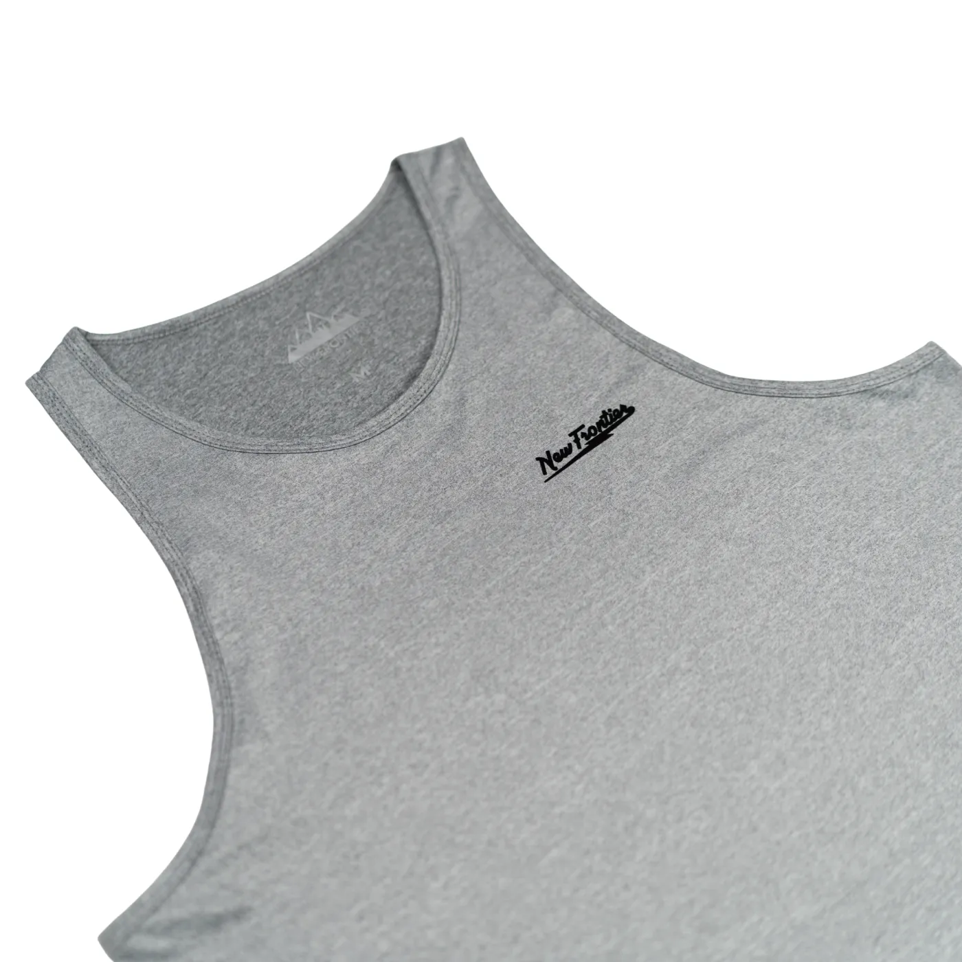 Men's Leisure Tank Top - Heather Grey sold by New Frontier product image thumbnail 3