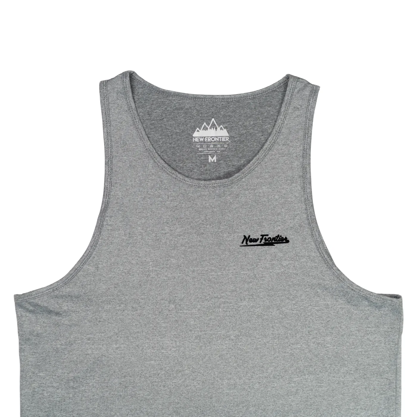 Men's Leisure Tank Top - Heather Grey sold by New Frontier product image thumbnail 2