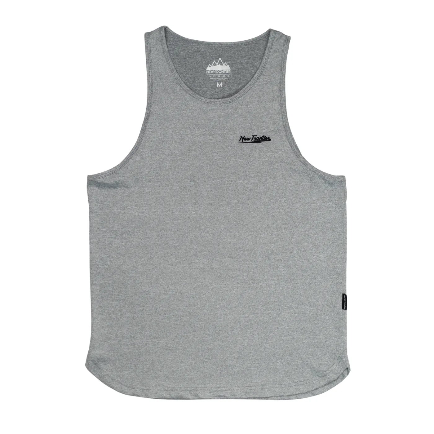 Men's Leisure Tank Top - Heather Grey sold by New Frontier