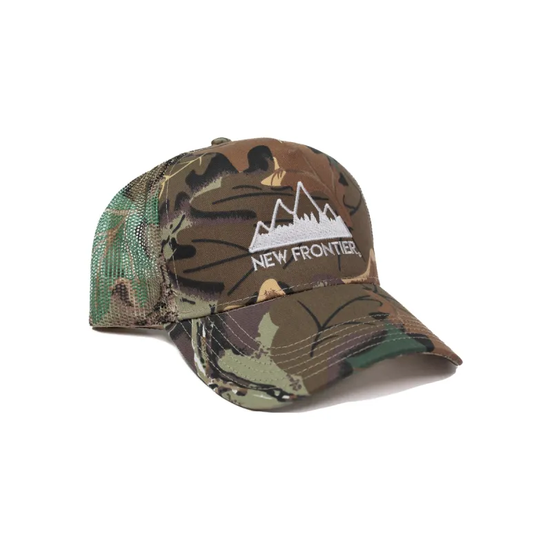 Holler (Camo) Trucker Hat sold by New Frontier