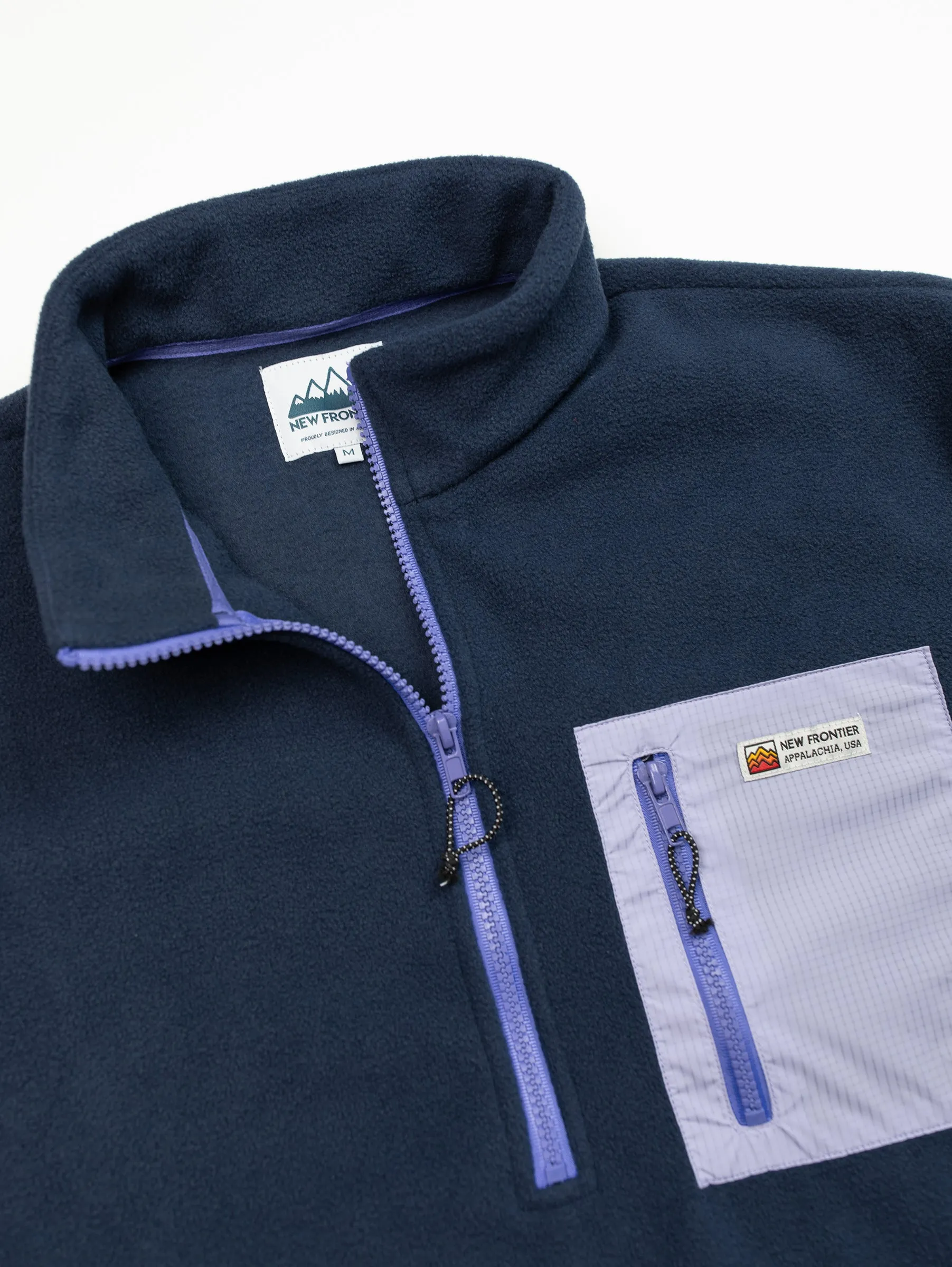 Women's Pullover - Deep Zip (Midnight) sold by New Frontier product image thumbnail 3