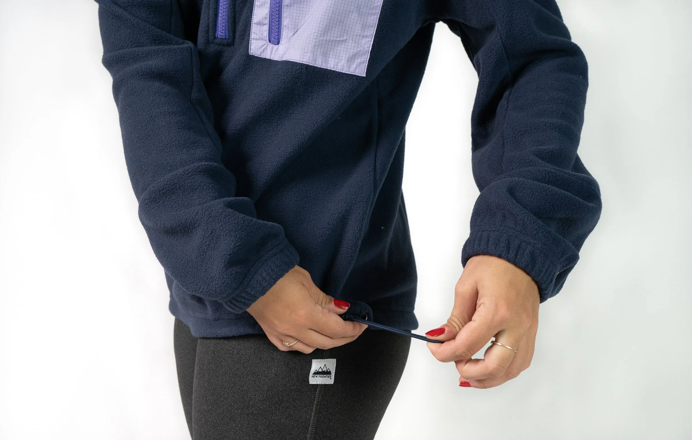 Women's Pullover - Deep Zip (Midnight) sold by New Frontier product image thumbnail 4