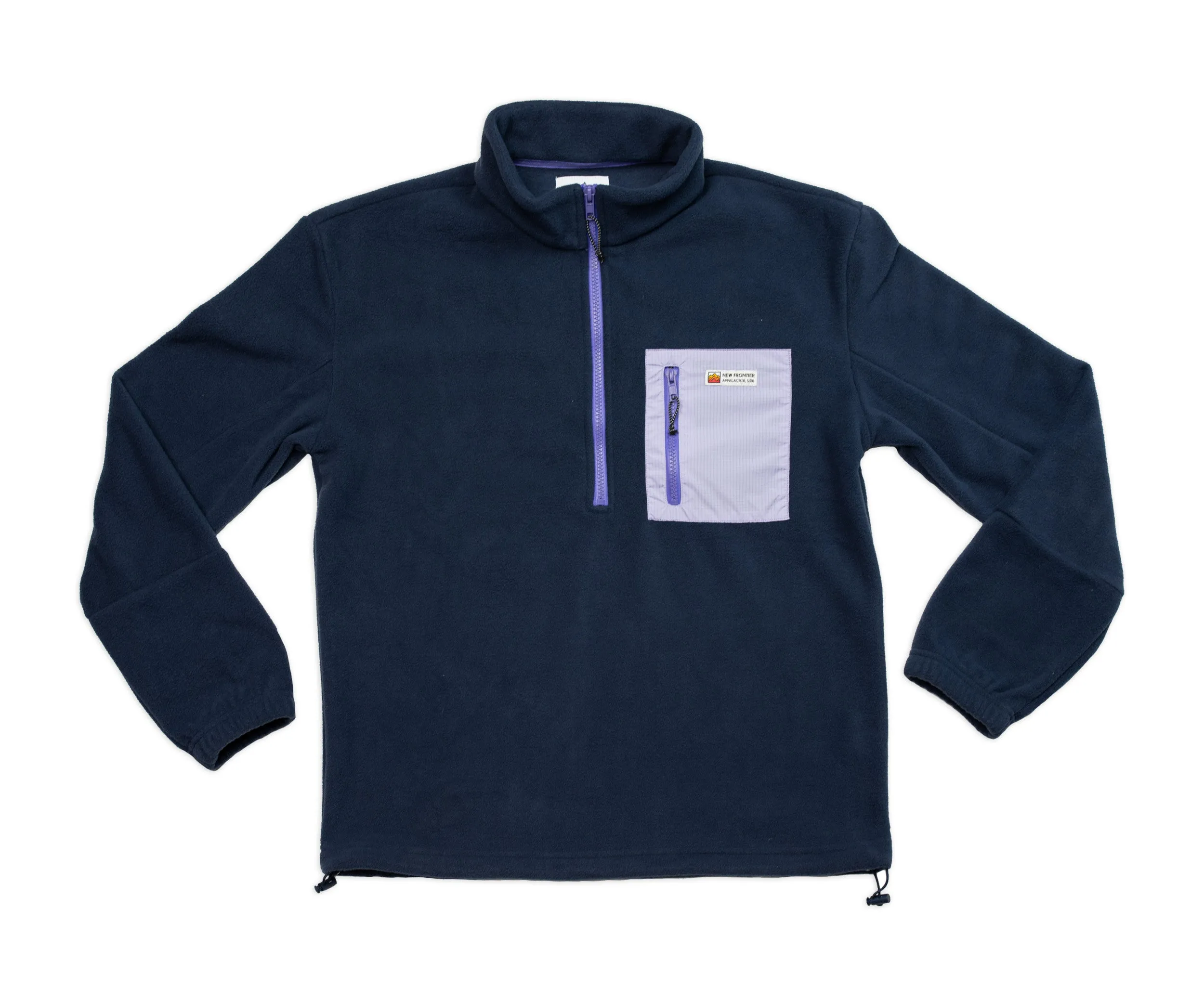 Women's Pullover - Deep Zip (Midnight) sold by New Frontier